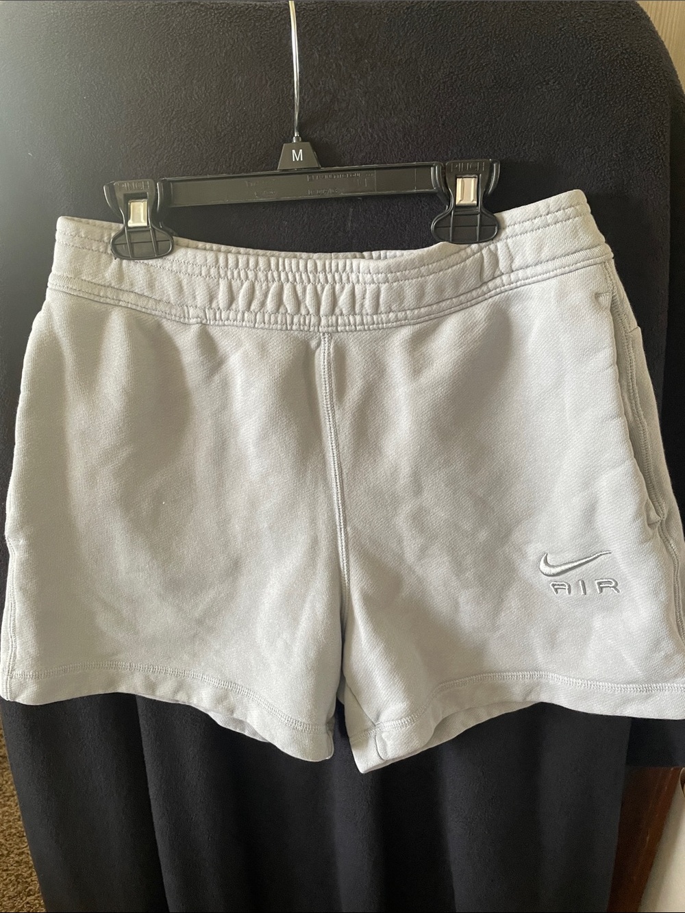 Men’s Light Gray Nike Sweat Shorts